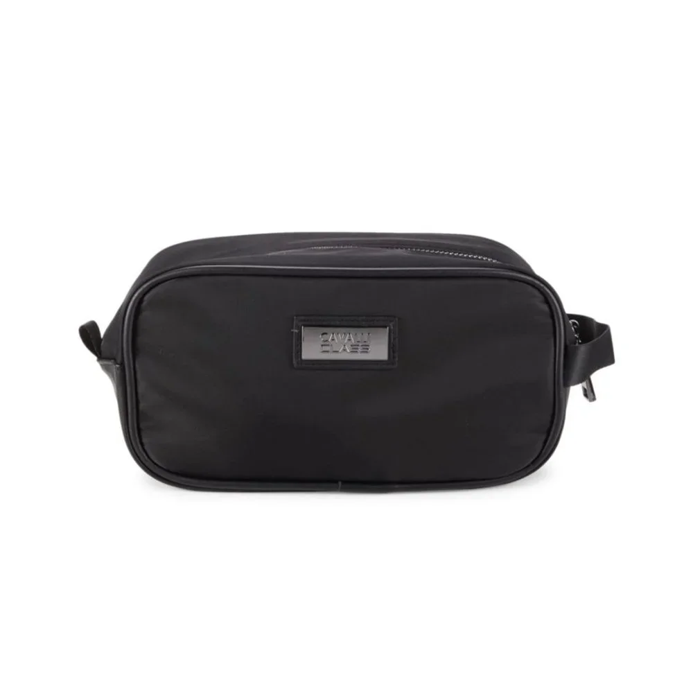 CAVALLI CLASS BY ROBERTO CAVALLI Logo Toiletry Bag